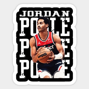 Jordan Poole Basketball Sticker